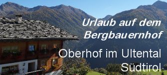 Oberhof Urlaub auf dem Bauernhof Reiten Südtirol